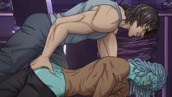 eroge game_cg gay male male_only sci-fi
