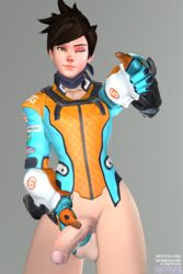1futa 3d alternate_costume dickgirl futa_only futanari gloves holding_penis huge_cock intersex large_penis looking_at_viewer mach_t_tracer netfuta overwatch partially_clothed partially_nude penis pointing_at_viewer pose render solo_futa source_filmmaker staring tracer