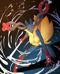 female lucario from nintendo by umisag85rabb99