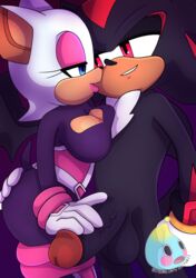 absurd_res anthro balls breasts clothed clothing duo eulipotyphlan female hedgehog hi_res humanoid_penis male mammal nude penis rouge_the_bat rouge_the_bat_(heroes) saltorii shadow_the_hedgehog sonic_(series) sonic_heroes straight