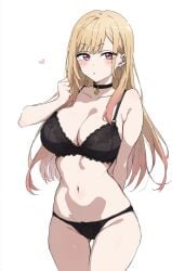 ai_generated blonde_hair breasts female female_only jei_games kitagawa_marin looking_at_viewer nai_diffusion solo sono_bisque_doll_wa_koi_wo_suru stable_diffusion