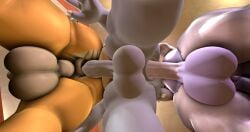 16:9 2024 3d_(artwork) anal anthro balls digital_media_(artwork) dragon dragonite erection generation_1_pokemon generation_6_pokemon genitals goodra group group_sex hi_res horn male male/male male_penetrated male_penetrating male_penetrating_male miguel_the_divine_dragon mythological_creature mythological_scalie mythology nintendo nude penetration penis pokemon pokemon_(species) reptile rhydon scalie sex source_filmmaker_(artwork) tail trio widescreen