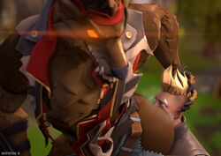 2boys 3d ass averyhyena canine dire_(fortnite) drift_(fortnite) duo fortnite furry gay human interspecies male male_domination male_only rimming sex smothering source_filmmaker submissive submissive_male tagme video_games werewolf yaoi