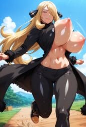 Cynthia (Pokemon) Rule 34 Image
