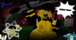 3d areolae arrymix balls breasts doomsday_muffin_(the_battle_bricks) futanari meme_in_the_background nipples operator_(the_battle_bricks) penis reference_image roblox roblox_game robloxian rule_63 tagme the_battle_bricks thighs tumore