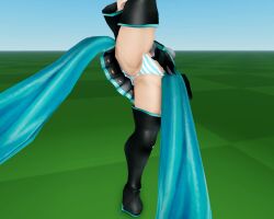 3d animated female hatsune_miku in_game panties roblox roblox_avatar roblox_rthro tagme tda_(3d_model_style) video video_games vocaloid