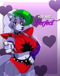roxanne wolf (fnaf) from five nights at freddy's by beanontoast