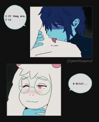 kris (deltarune) from deltarune by peachboysmut