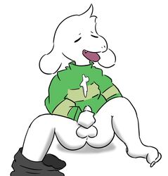 1boy 2d anthro anthro_male anthro_only asriel asriel_dreemurr caprine cum furry furry_male furry_only humanoid humanoid_male humanoid_only jolliu male male_only mammal mammal_humanoid masturbation penile_masturbation solo undertale undertale_(series)