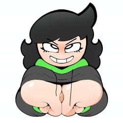 donita_nsfw donita_(donitaverde23) oc original_character self_insert paizuri paizuri_lead_by_female boobs boobjob boobs_out boob_window boobs_focus smug smug_face mob_face looking_at_viewer pov pov_eye_contact pov_male pov_paizuri dick_between_boobs penis_between_breasts smile smiley_face smile_at_viewer 1girl 1girl1boy human