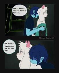 kris (deltarune) from deltarune by peachboysmut