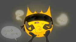 balls battle_for_dream_island battle_for_dream_island_again bfb bfdi bfdia blindfolded firey_(bfdi) lemonbastards object_shows osc penis spread_legs