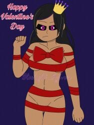 evil_queen evil_queen_ashley female female_only oc oc_character oc_only ribbons sexy starlightsn1 valentine's_day