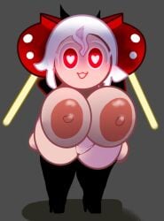 big_breasts candy_apple_cookie cookie_run cookie_run_kingdom cubesmolly heart-shaped_pupils