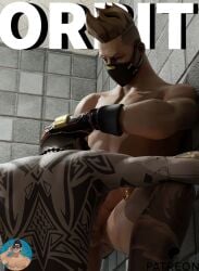 abs big_balls big_penis cock dick drift_(fortnite) fortnite fortnite:_battle_royale gay gay_sex holding male_only midas_(fortnite) muscular muscular_male