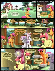 apple_bloom_(mlp) blush comic dragon_you_over_(kitsune_youkai) english_text equine female friendship_is_magic furry hair_on_head horn horse kitsune_youkai my_little_pony page_1 pony scootaloo_(mlp) sweetie_belle_(mlp) unicorn