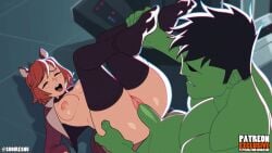 hulk hulk_(marvel_rivals) hulk_(series) male/female marvel marvel_comics marvel_rivals rape squirrel_girl_(marvel) squirrel_girl_(marvel_rivals) straight suoiresnu