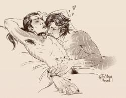 gay majima_goro nishitani_homare sensual yakuza_(series) yakuza_tattoo