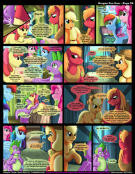 apple_bloom_(mlp) applejack_(mlp) big_macintosh_(mlp) dragon_you_over_(kitsune_youkai) english_text friendship_is_magic furry kitsune_youkai my_little_pony page_54 pinkie_pie_(mlp) rainbow_dash_(mlp) smooth_skin spike_(mlp) tagme