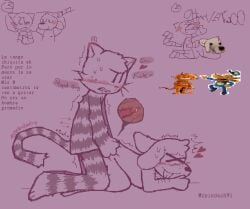 2boys anal anal_sex angry_face anthro anthro_cat anthro_dog anthro_male anthro_on_anthro anthro_penetrated anthro_penetrating anthro_penetrating_anthro blush canine cat catboy climax color colored cum dav_pilkey dog dog_boy dog_man doggy doggy_style dogman_(character) dogman_(series) felid furry furry_male furry_only gay gay_anal gay_sex inside interspecies interspecies_yaoi male male/male male_only male_penetrated male_penetrating male_penetrating_male orange_fur penetration petey_the_cat pleasure_face precum say_gex sex spindas91 striped_fur text trembling x-ray yaoi