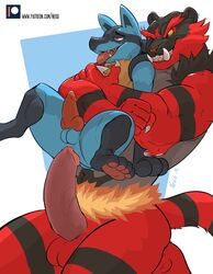 incineroar from nintendo by negger