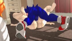 2025 3d bleach blender_(software) crossover digital_media_(artwork) female female_only hedgehog hetero inoue_orihime light-skinned_female mating_press mature_female moving_hips sonic_(series) sonic_the_hedgehog sonic_the_hedgehog_(series) tagme theboobedone vaginal_penetration