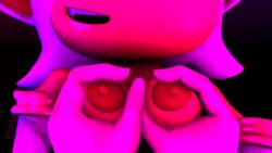 3d 3d_model 3d_render animated anthro anthro_female average_breasts bat bat_wings breast_grab breasts female furry furry_female hands_on_breasts happy_female horny_female mobian mobian_(species) mobian_bat mordecai_on_parade nipples nipples_play pointy_teeth rouge_the_bat sega sonic_(series) sonic_adventure_2 sonic_the_hedgehog_(series)