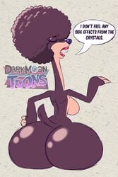 20th_century_fox 20th_century_studios afro anthro big_ass big_breasts blu3danny blue_sky_studios claws edit granny_(ice_age) highres huge_ass huge_breasts ice_age_(film) ice_age_(series) ice_age_collision_course long_neck mammal purple_fur purple_hair sloth tagme third-party_edit