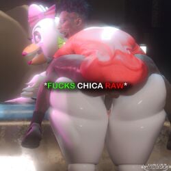 glamrock chica (fnaf) from five nights at freddy's by jaiblizz