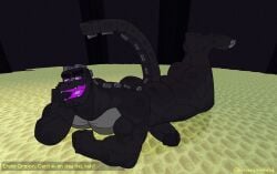 anthro balls bara boner dragon ender_dragon erection genericboxhead male male_only minecraft muscles muscular nude penis rule_63 scalie solo solo_male