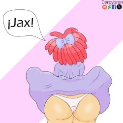 1girls booty cartoon digital_art digital_circus digital_drawing_(artwork) fanart fanart_from_twitter female female female_only glitch_productions panties ragatha ragatha_(the_amazing_digital_circus) sexy sexy_body sexy_pose tadc the_amazing_digital_circus