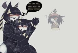 2d_(artwork) abbie_(fundamental_paper_education) absurd_res absurdres big_ass blush boner boner_in_pants crying crying_with_eyes_open danger_abbie_(fundamental_paper_education_au) danger_bloomie_(fundamental_paper_education_au) danger_circle_(fundamental_paper_education_au) danger_miss_circle danger_miss_circle_(fundamental_paper_education) degradation degradation_text degrading dominant dominant_female dominant_futanari domination dummy_thicc english english_commentary english_dialogue english_text erection_under_clothes female femdom flustered fundamental_paper_danger_(au) fundamental_paper_education futa_on_male futanari gigantic_ass heart holding holding_ass huge_ass huge_cumshot huge_load humiliation implied_sex intersex licrix78_(artist) male malesub miss_bloomie_(fundamental_paper_education) miss_circle miss_circle_(fundamental_paper_education) raped_by_futanari sharp_teeth straight student student-teacher student_and_teacher submissive submissive_male tagme teacher teacher/student teacher_and_student tears thick_ass tongue tongue_out watching watching_from_afar