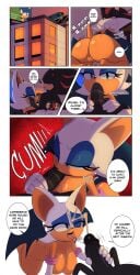 anthro anthro_on_anthro ass bat bat_girl bat_wings big_ass big_breasts big_butt big_penis billboard biped black_fur black_penis blowjob bodily_fluids breasts character_in_background chest_fur comic cum cum_on_face cumshot dialogue duo duo_focus e-123_omega ejaculation eulipotyphlan eyelashes eyeshadow fellatio female female_focus genital_fluids genitals gloves gold_bracelets green_eyes half-closed_eyes hedgehog hedgehog_boy hereapathy hi_res indoor lipstick_on_penis long_gloves male male/female mammal narrowed_eyes one_eye_closed oral penile penis pussy red_eyes red_streaks rouge_the_bat sega sex shadow_the_hedgehog sonic_the_hedgehog sonic_the_hedgehog_(series) tan-skinned_female tan-skinned_male text thick_thighs tongue tongue_out white_fur