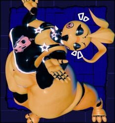 3d 3d_(artwork) anaroth animatronic animatronic_female animatronic_girl bbw big_breasts breasts chubby chubby_female five_nights_at_freddy's five_nights_at_freddy's_2 goth huge_breasts large_boobs large_breasts palmtreerothic robot robot_girl solo thick_thighs thighs tongue tongue_out toy_chica_(fnaf) toy_chica_(justminkov) venus_body
