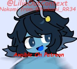 censored fish_girl fishgirl happy_female hybrid liliaoutcontext nokomi patreon patreon_reward roblox robloxian short_hair