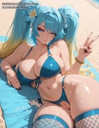 ai_assisted ai_generated anime anime_style ass ass_bigger_than_head ass_focus balls beach big_ass big_breasts big_thighs bikini breasts breasts_out bubble_butt cleavage cleft_of_venus cock cum curvaceous curvaceous_body curvaceous_female curvaceous_figure dick dickgirl dumptruck_ass eyelashes eyeliner eyes eyeshadow fat_ass female fishnets fit_female full_nelson girly hentai high_resolution highres horny hourglass_figure huge_ass huge_boobs huge_breasts huge_butt huge_thighs intersex kinkimya labia league_of_legends league_of_legends:_wild_rift make-up mature milf mommy mommy_dom mommy_kink mother nipples patreon patreon_url patreon_username perfect_body plump_labia pussy riot riot_games sex shiny solo_focus sona sona_buvelle support uncensored vagina video_game video_game_character video_game_franchise video_games voluptuous voluptuous_female waifu waifu_diffusion