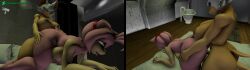 3d 3d_model amy_rose amy_rose_(warfaremchine) female from_behind from_behind_position futa_on_female futanari intercourse intersex mobian mobian_(species) mobian_bat multiple_angles rouge_the_bat rouge_the_bat_(warfaremchine) scoobernutcrusader sega sonic_(series) sonic_adventure_2 sonic_the_hedgehog_(series) warfare_machine warfaremachine