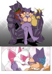 abbey_(bcb) absurd_res abyssinian_cat arm_around_partner armwear ball_gag bending_knees bisexual_female bittersweet_candy_bowl blindfold blush boots bow_ribbon bracelet breasts brown_body brown_fur chest_tuft chew_toy clothing daisy_(bcb) domestic_cat dominant dominant_female dronesuit ears_up elbow_gloves face_lick facial_tuft felid feline felis female female/female footwear fur gag gem gloves hair hand_on_partner's_head handwear hi_res jewelry khao_manee latex latex_clothing libredrone licking lock lucy_(bcb) mammal necklace pasties pearl_(gem) pearl_necklace ragamuffin_cat resting_on_partner rex_(cat) selkirk_rex shoes short_hair spiked_bracelet spikes tagme tan_body tan_fur tongue tongue_out tuft white_body white_fur yellow_body yellow_fur zircontenshin97