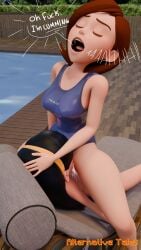 elastigirl facesitting helen_parr incest lesbian pussy_eating the_incredibles violet_parr yuri