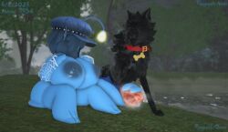 beastiality canine female_on_feral knot knotted_penis nokomi nokomi_rr34 nude outside roblox roblox_avatar robloxian tailjob