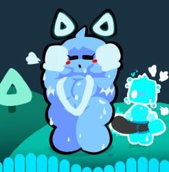cyan (just shapes and beats) from just shapes and beats by moyopoto3