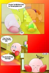 comic curby fumu_(kirby) kirby kirby:_right_back_at_ya! kirby_(series) nintendo tiff_(kirby)