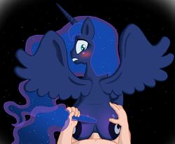 princess luna (mlp) from friendship is magic by saucyj (artist)