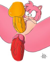 1girls 2008 2boys amy_rose anthro anus ass breasts disembodied_penis echidna eyelashes female fur green_eyes hairband hedgehog imminent_anal kio knuckles_the_echidna male mammal miles_tails_prower monotreme nipples penis pink_fur pink_spines red_penis sega sex shocked sonic_(series) sonic_team straight straight_hair threesome underboob vaginal_insertion vaginal_penetration video_games yellow_penis