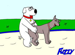 anthro anthro_on_feral brian_griffin doggy_style family_guy female feral fuzzy_(artist) sea_breeze sex tagme