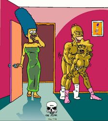 1998 2004 cheating_husband cucked_by_daughter cuckquean female homer_simpson human incest lisa_simpson male marge_simpson straight tagme the_fear the_simpsons yellow_body