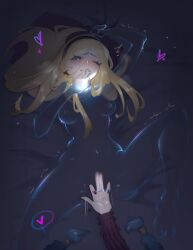 age_difference blonde_hair blue_eyes blush fingering invisible_girl jinx_(league_of_legends) league_of_legends luxanna_crownguard magic masturbation