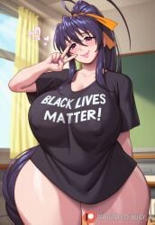 1female 1females 1girl 1girls ai_generated akeno_himejima female female_only girl girl_only high_school_dxd himejima_akeno juuicyai solo solo_female solo_girl tagme