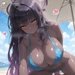 1boy 1boy1girl 1girl 1girls 2026 2d ai_assisted ai_generated ass ass_bigger_than_head beach beach_sex big_ass big_breasts big_butt big_penis big_thighs bikini bikini_aside bikini_bottom bikini_bottom_aside bikini_top black_hair blue_archive blush blush_lines blushing boobs boobs_bigger_than_head breasts breasts_bigger_than_head butt cowgirl_position curvaceous curvaceous_female curvaceous_figure curvy curvy_body curvy_female curvy_figure curvy_hips dark-skinned_female dark_hair dark_skin dominant dominant_female domination female girl_on_top gradient_hair halo heart heart_symbol hearts hearts_around_head horny horny_female huge_cock huge_penis inkumis kakudate_karin karin_(blue_archive) karin_kakudate legs looking_at_another looking_at_partner looking_at_viewer looking_pleasured male male/female multicolored_hair on_top panties_aside penetrated penetrating penetration penis penis_in_pussy perfect_body perfect_boobs pov pov_eye_contact pov_male purple_hair riding riding_cock riding_penis sex sexy sexy_body sexy_female skinny thick_thighs thighs vagina vaginal vaginal_insertion vaginal_penetration vaginal_sex yellow_eyes