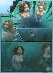 barefoot bondage drowning feet peril sillylynn tagme underwater underwater_peril